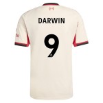 Günstige Fußballtrikots Liverpool Darwin 9 Auswärtstrikot 2025-26 Kurzarm